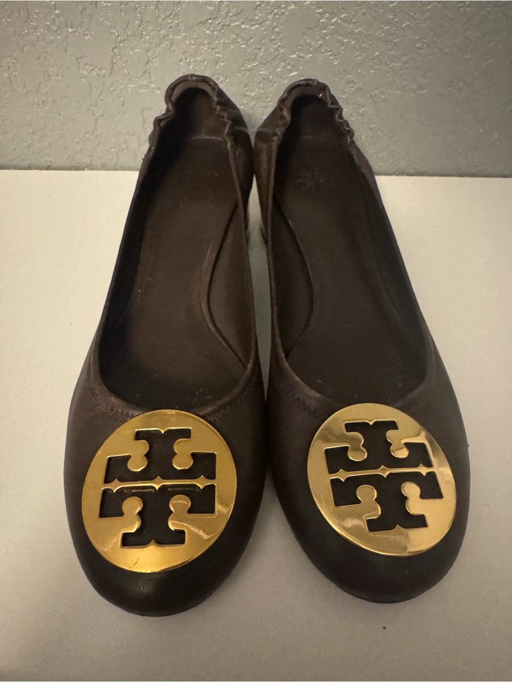 Tory Burch Brown Leather Pumps sz9